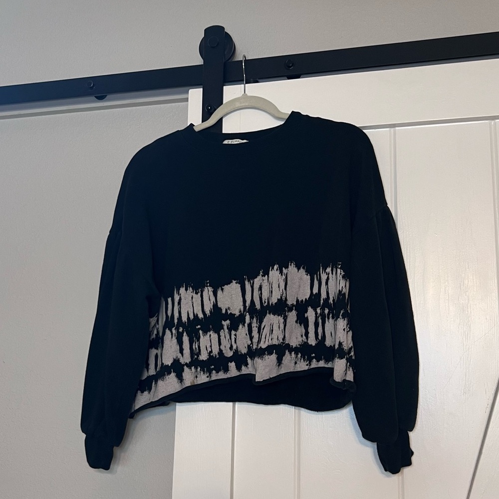 Cropped z supply sweatshirt